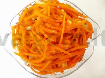 Vegetariškas moliūgų salotas su obuoliu ir apelsinu Žingsnis 1