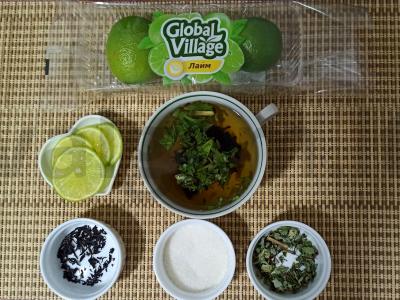 Skanus arbata su limetu ir mėta Žingsnis 4