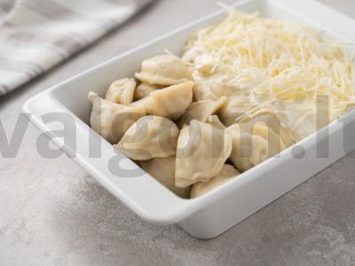 Koldūnai su grietine ir svogūnais orkaitėje Žingsnis 2