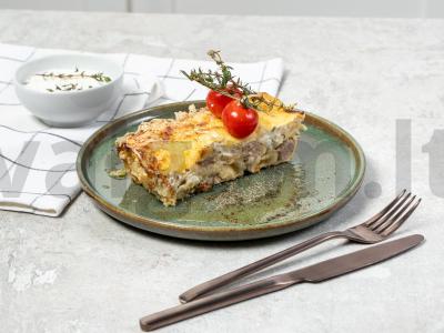 Koldūnai su grietine ir svogūnais orkaitėje pagrindine nuotrauka