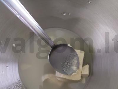 Mielinė tešla pyragams, picai Žingsnis 1