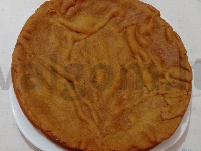 Saldus pyragas su kondensuotu pienu Žingsnis 3