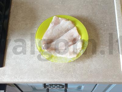 Ešerio filė su itališkais prieskoniais ir citrina orkaitėje Žingsnis 1