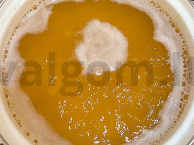 Žirnių sriuba-pyragas Žingsnis 1