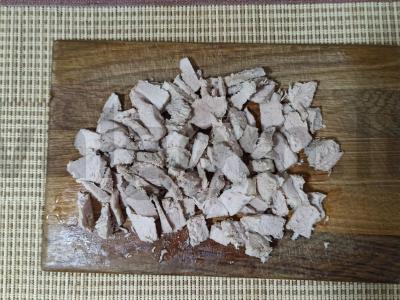 Skanus naminis šaltas patiekalas su vištienos kojelėmis Žingsnis 4