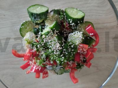 „Sumuštos“ agurkai Žingsnis 5