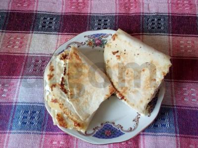 Desertas iš lavašo su varške ir aguonomis Žingsnis 7