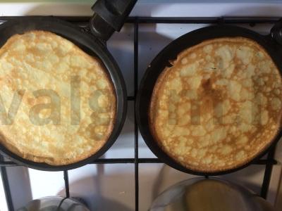 Kepamos blynai su medumi Žingsnis 3