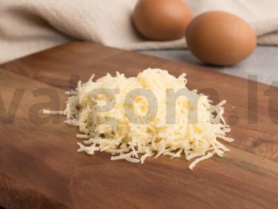 Įdaryti kiaušiniai su lydytu sūriu ir česnaku Žingsnis 2