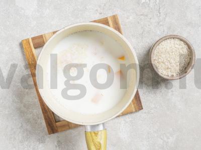 Ryžių košė su moliūgu Žingsnis 6