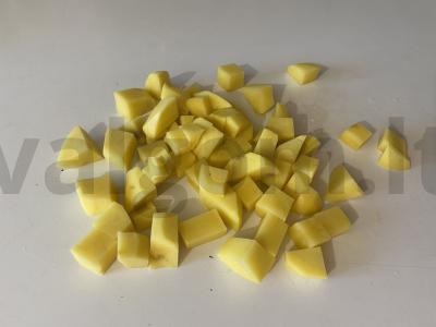 Oro pyragėliai su bulvėmis, svogūnais ir džiovintais česnakais Žingsnis 1