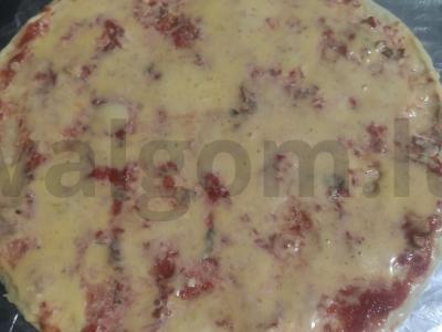 Patingėlių pica su sūrio kumpiu ir adžika Žingsnis 3