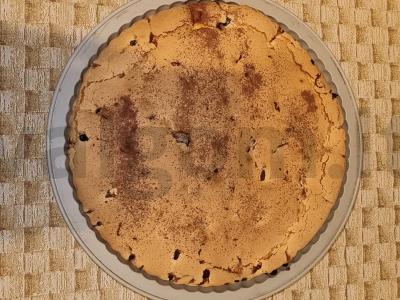 Uogų pyragas iš kvietinių miltų pagrindine nuotrauka