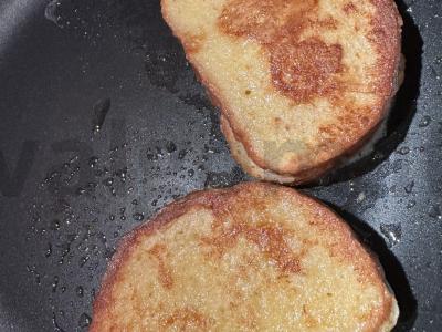 Originali bruschetta su upėtakiu ir sūriu Žingsnis 3