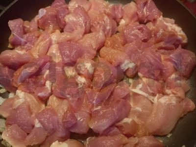 Troškinta kiauliena su adžika Žingsnis 1