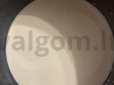 Makaronai sūrio padaže Žingsnis 3