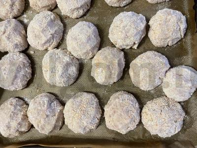 Kiaulienos ir vištienos faršo kotletai orkaitėje Žingsnis 5