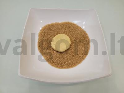 Citrininiai sausainiai iš trapios tešlos Žingsnis 4