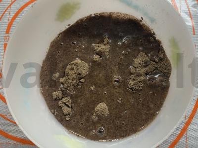 Lino miltų kisielius Žingsnis 1