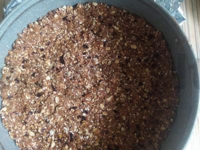 Be kepimo vyšnių tortas Žingsnis 2