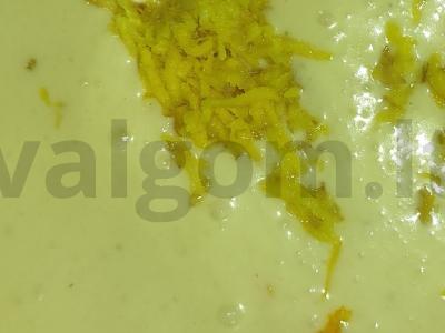 Keksiukai su apelsinu, imbieru ir cinamonu Žingsnis 1