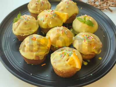 Keksiukai su apelsinu, imbieru ir cinamonu pagrindine nuotrauka