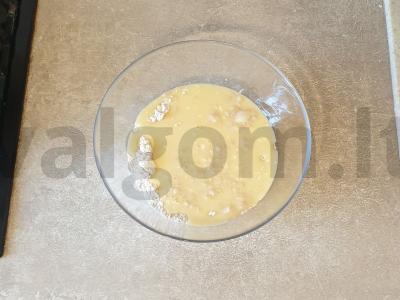 Figų pyragas iš pilno grūdo miltų Žingsnis 4