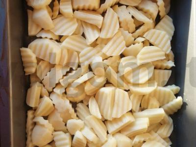 Bulvės su mėsa orkaitėje Žingsnis 1