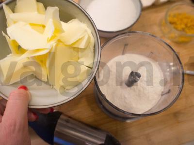 Grietinės pyragas Žingsnis 1