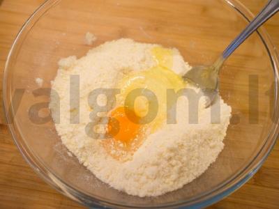 Grietinės pyragas Žingsnis 3