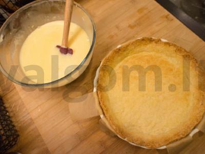 Grietinės pyragas Žingsnis 13