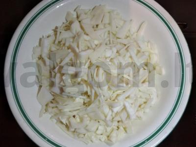 Švelnūs šoniniai kopūstai Žingsnis 3