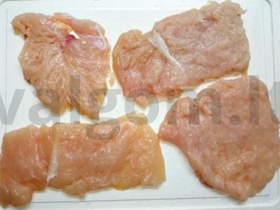 Švelnūs kotletai kokosų apvalkale Žingsnis 1