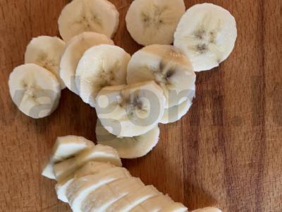 Vaisių salotas su grietine Žingsnis 2