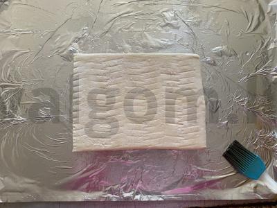 Auksinė pica su dvigubu sūriu ir Vienos dešrelėmis Žingsnis 1