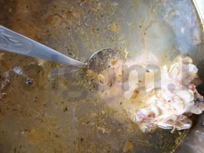 Ryžių sriuba su dešrelėmis Žingsnis 1