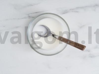 Juodųjų serbentų kisielius Žingsnis 2