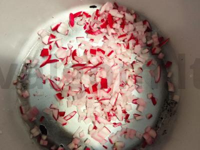 Okrška su išrūgom Žingsnis 2