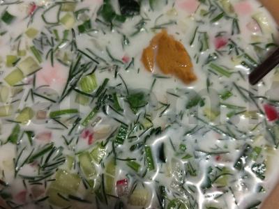 Okrška su išrūgom pagrindine nuotrauka