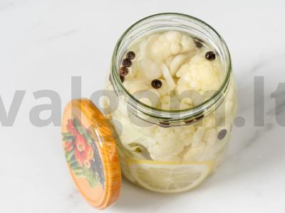 Marinuota žiedinė kopūstai Žingsnis 4