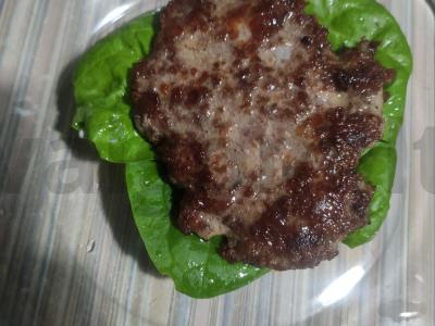 Burgeris su špinatais „Išeik už manęs“ Žingsnis 3