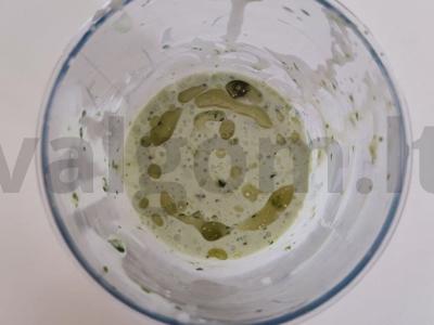 Grietinės-limono padažas su žolelėmis Žingsnis 2