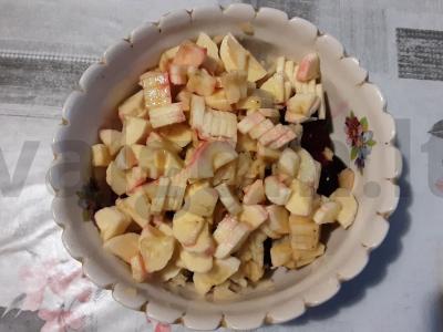 Vaisių-uogų mišinys su grietine Žingsnis 5