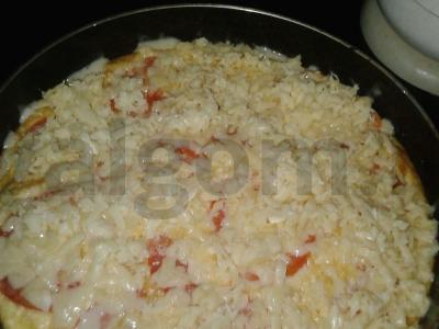 Kepinys su vištienos faršu, bulvėmis ir daržovėmis Žingsnis 4