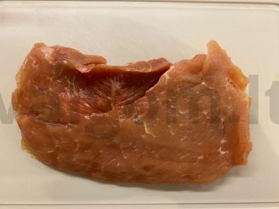 Kiauliena su daržovėmis ir citrinos sultimis Žingsnis 1