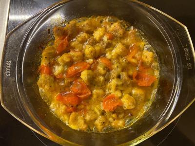 Kiauliena su daržovėmis ir citrinos sultimis pagrindine nuotrauka