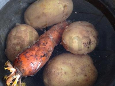 Daržovių kotletai garuose Žingsnis 1