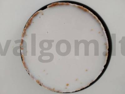 Skani mėlynių sūrio pyragas su migdolų drožlėmis Žingsnis 6