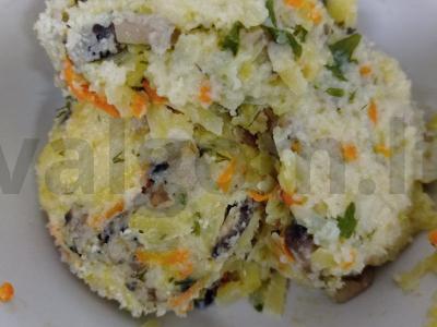 Daržovių kotletai garuose pagrindine nuotrauka