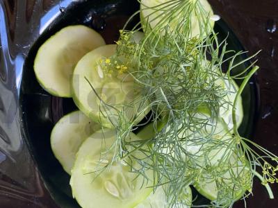 Greitai marinuoti agurkai Žingsnis 3